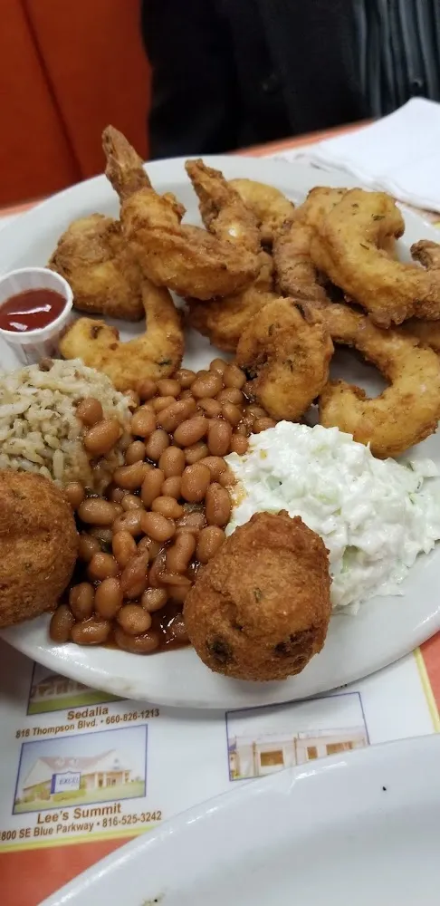 10 Peices Shrimp Dinner