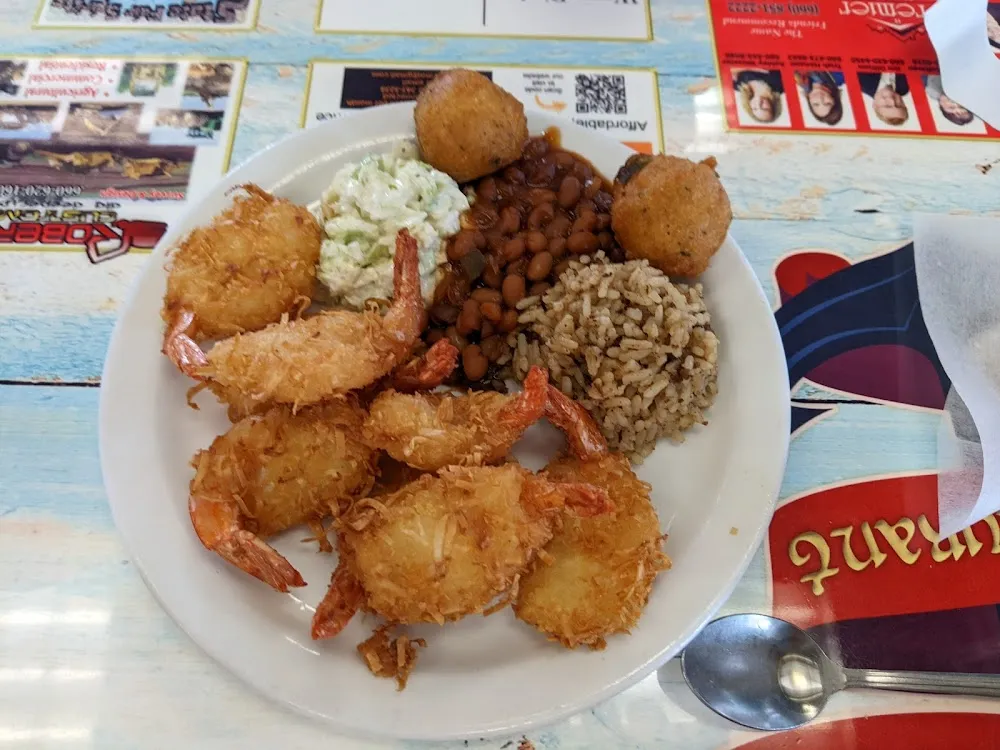 Coconut Shrimp Dinner