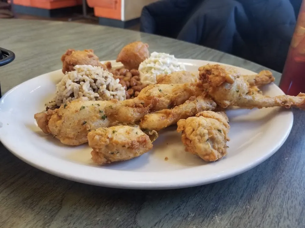 Frog Legs Dinner